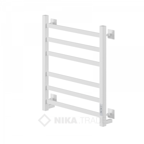 Полотенцесушитель НИКА с греющим кабелем STEP-1 60/40 U (RAL9016) фото в интернет-магазине САНТЕХСИТИ