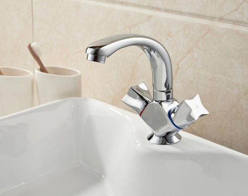 Смеситель для раковины Ledeme H87 L1087-2 фото в интернет-магазине САНТЕХСИТИ