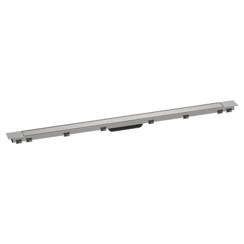 Hansgrohe RainDrain Внешняя часть трапа для душа 1200, с регулировкой по высоте, цвет: сталь фото в интернет-магазине САНТЕХСИТИ