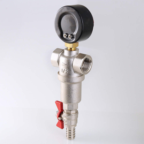 Фильтр промывной каскадный VALTEC 1/2" 500/100 мкм фото в интернет-магазине САНТЕХСИТИ