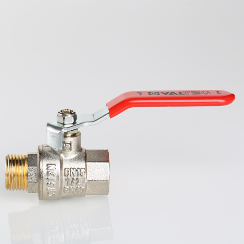 Кран шаровый VALTEC 11/2" вн.-нар. стальная рукоятка фото в интернет-магазине САНТЕХСИТИ