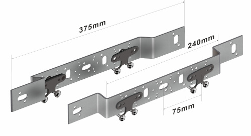 Установочная планка TIM тип 0-75-150 корот. FZ075/150R фото в интернет-магазине САНТЕХСИТИ