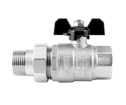 Кран с полусгоном PROFACTOR STRONG 1" прямой фото в интернет-магазине САНТЕХСИТИ