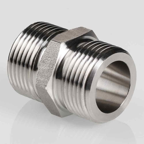 Фитинг нержавеющая сталь VALTEC Ниппель 3/4"х3/4" фото в интернет-магазине САНТЕХСИТИ