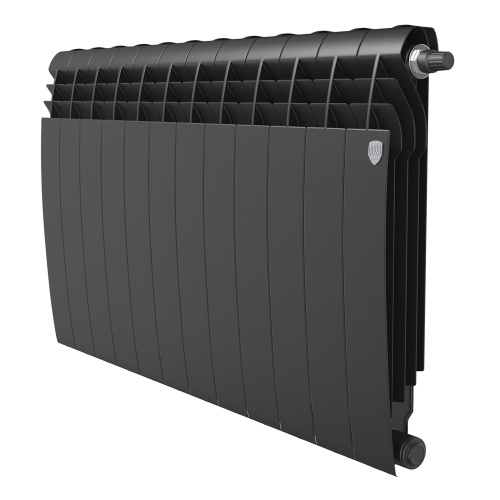 Радиатор биметаллический Royal Thermo BiLiner 500 Noir Sable VR80 - 12 секц. фото в интернет-магазине САНТЕХСИТИ