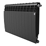 Радиатор биметаллический Royal Thermo BiLiner 500 Noir Sable VR80 - 12 секц. фото в интернет-магазине САНТЕХСИТИ