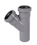 Канализация Ostendorf Тройник HTEA 50/50*45° фото в интернет-магазине САНТЕХСИТИ