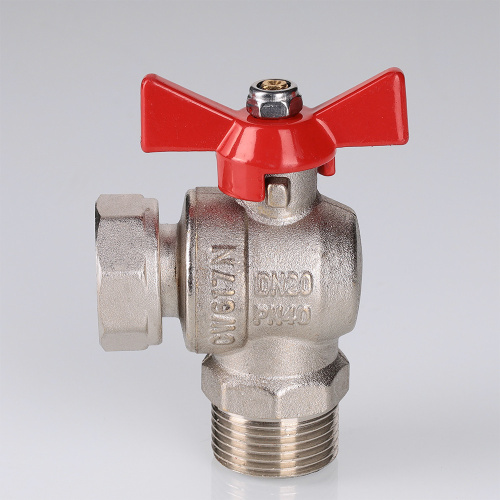 Кран шаровой угловой с накидной гайкой VALTEC (КОРОТКИЙ) 1/2" вн-нар (15/60) фото в интернет-магазине САНТЕХСИТИ