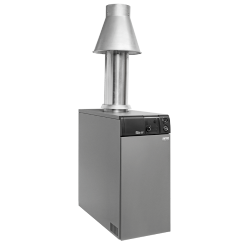 Котел газовый напольный BAXI SLIM EF (энергонезависимый) 1.61+ дымовой колпак D200 7215465 фото в интернет-магазине САНТЕХСИТИ