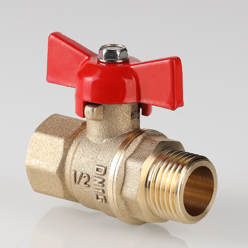 Кран шаровой VALTEC СТАНДАРТ 1/2" бабочка вн.-нар. (PN40) фото в интернет-магазине САНТЕХСИТИ