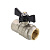 Кран шаровый VALTEC PERFECT-ГОСТ 3/4" вн.-вн. рукоятка бабочка фото в интернет-магазине САНТЕХСИТИ