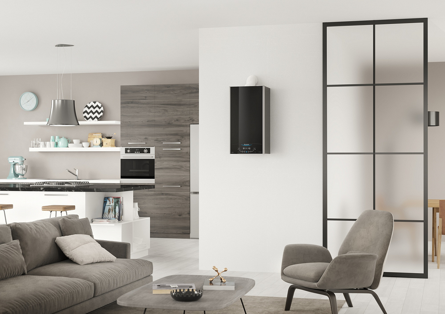 Котел газовый настенный ARISTON конденсационный двухконтурный ALTEAS ONE NET 30 фото в интернет-магазине САНТЕХСИТИ