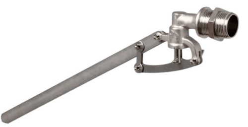 Поплавковый клапан для емкости VIEIR с плоской штангой 5 осей 1/2" фото в интернет-магазине САНТЕХСИТИ