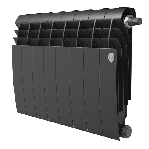 Радиатор биметаллический Royal Thermo BiLiner 350 /Noir Sable VR - 8 секц. фото в интернет-магазине САНТЕХСИТИ