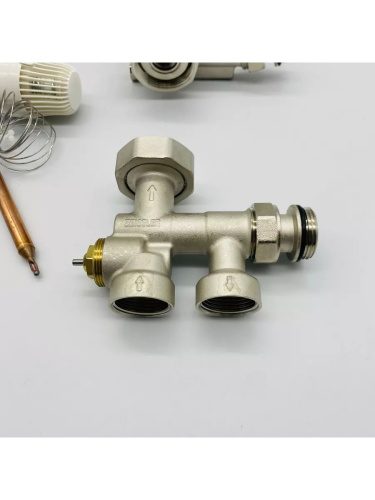 Насосно-смесительный узел БЕЗ НАСОСА ZEISSLER MINI (20-60°C) ZMg.802 фото в интернет-магазине САНТЕХСИТИ