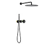 Душевая система встроенная с термостатом Timo Saona SX-2359/03SM черный фото в интернет-магазине САНТЕХСИТИ
