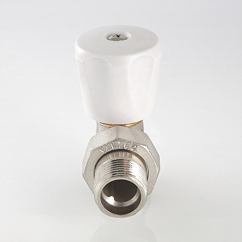 Радиаторный кран VALTEC компактный 3/4" угловой фото в интернет-магазине САНТЕХСИТИ