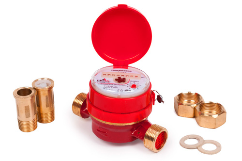 Счетчик воды GROEN для горячей воды 11/2" фото в интернет-магазине САНТЕХСИТИ