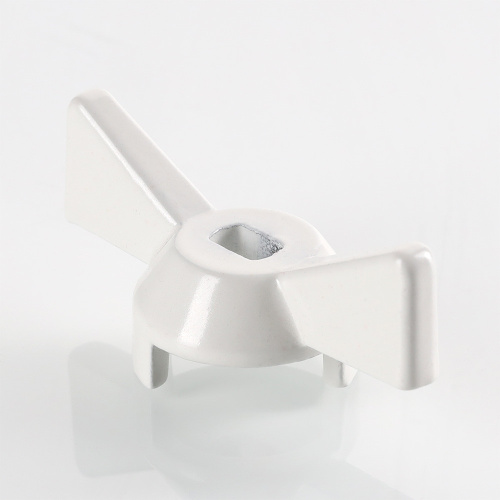 Ручка-бабочка для крана VALTEC 1/2"-3/4" белая фото в интернет-магазине САНТЕХСИТИ