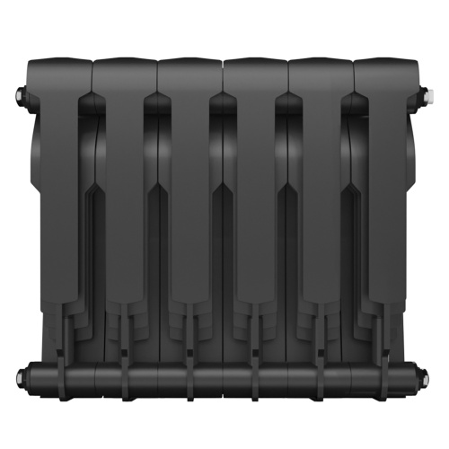 Радиатор биметаллический Royal Thermo BiLiner 350 /Noir Sable - 6 секций фото в интернет-магазине САНТЕХСИТИ