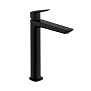 Hansgrohe Logis Смеситель для раковины, однорычажный, 240 Fine, со сливным гарнитуром, цвет: матовый черный фото в интернет-магазине САНТЕХСИТИ