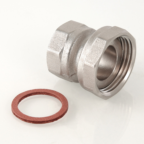 Резьбовой фитинг VALTEC Полусгон прямой с накидной гайкой ВН, 3/4"х1/2 фото в интернет-магазине САНТЕХСИТИ