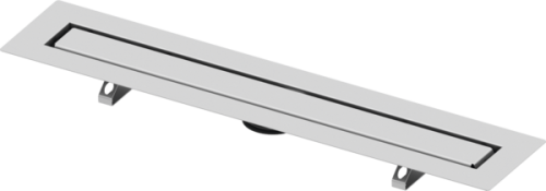 TECE TECEdrainline Дренажный канал 1000мм для укладки натурального камня Серебристый металлик 651000 фото в интернет-магазине САНТЕХСИТИ