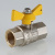 Кран шаровой VALTEC для газа VALGAS 1/2" вн-вн бабочка фото в интернет-магазине САНТЕХСИТИ