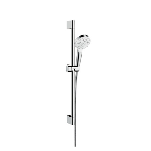 Hansgrohe Crometta Душевой гарнитур, 65см, цвет: хром/белый фото в интернет-магазине САНТЕХСИТИ