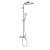 Hansgrohe Crometta S 240 SHP Душевая система 102см, с верхним &Oslash;240мм., ручным дешем и однорычажным смесителем, цвет: хром ЦЕНА по АКЦИИ фото в интернет-магазине САНТЕХСИТИ