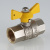 Кран шаровой VALTEC для газа VALGAS 1/2" вн-вн бабочка фото в интернет-магазине САНТЕХСИТИ