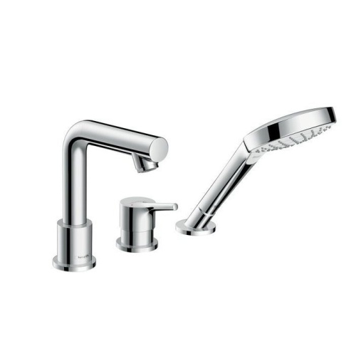 Hansgrohe Talis S, Смеситель на борт ванны, на 3 отверстия, Цвета: хром фото в интернет-магазине САНТЕХСИТИ