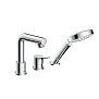Hansgrohe Talis S, Смеситель на борт ванны, на 3 отверстия, Цвета: хром фото в интернет-магазине САНТЕХСИТИ