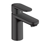 Hansgrohe Vernis Blend Смеситель для раковины, излив 100 мм, цвет: матовый черный фото в интернет-магазине САНТЕХСИТИ