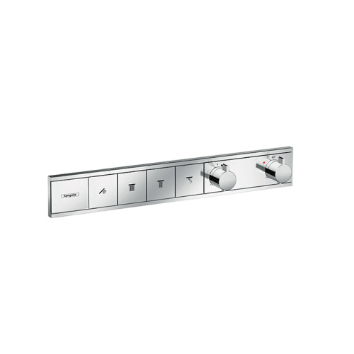 Hansgrohe RainSelect Термостат для душа, 4 источника, внешняя часть, цвет: хром фото в интернет-магазине САНТЕХСИТИ