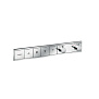 Hansgrohe RainSelect Термостат для душа, 4 источника, внешняя часть, цвет: хром фото в интернет-магазине САНТЕХСИТИ