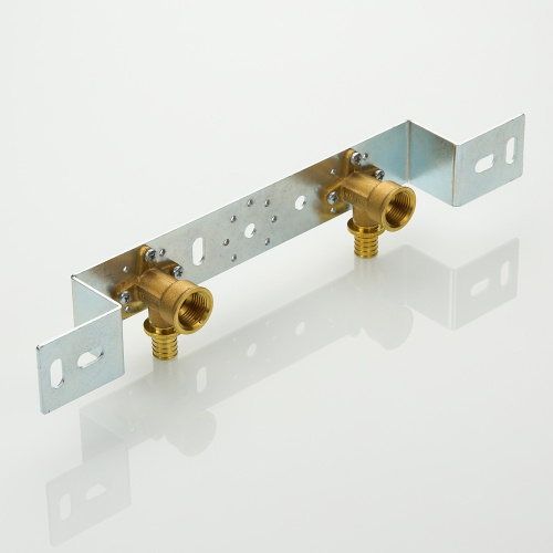 Аксиальный фитинг VALTEC Пластина монтажная с водорозетками 16х1/2" фото в интернет-магазине САНТЕХСИТИ