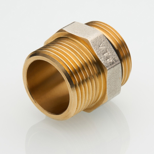 Фитинг резьбовой, ниппель коллекторный 1 1/2"х1 1/2" нар.-нар. VALTEC VTr.584.N.0008 фото в интернет-магазине САНТЕХСИТИ