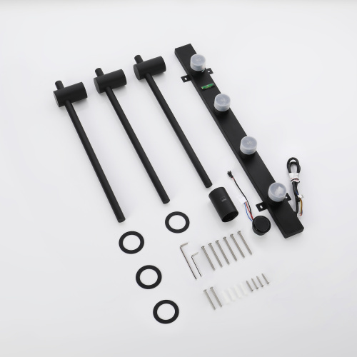 Полотенцесушитель электрический, встроенный Timo Saona 030/03SM черный фото в интернет-магазине САНТЕХСИТИ