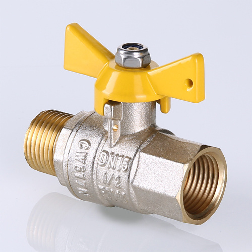 Кран шаровой VALTEC для газа VALGAS 1/2" вн-нар бабочка фото в интернет-магазине САНТЕХСИТИ