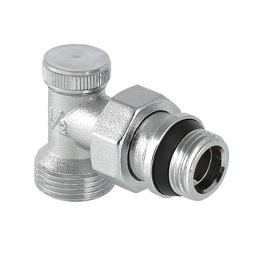 Радиаторный кран VALTEC 1/2" под евроконус 3/4EK нижний угловой с упл. фото в интернет-магазине САНТЕХСИТИ