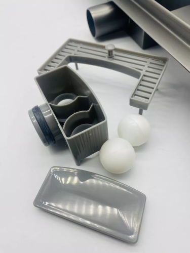 Трап для душа VIEIR DLA под плитку сатин 600 мм фото в интернет-магазине САНТЕХСИТИ