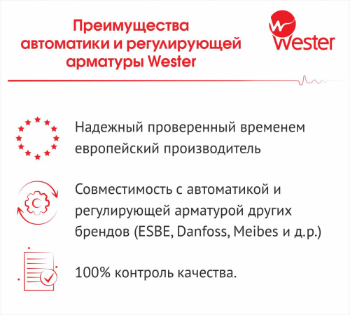 Контроллер Wester S11 CT B-K 230VAC 230 VAC 50 / 60 Hz 75s/90° 10 Nm фото в интернет-магазине САНТЕХСИТИ