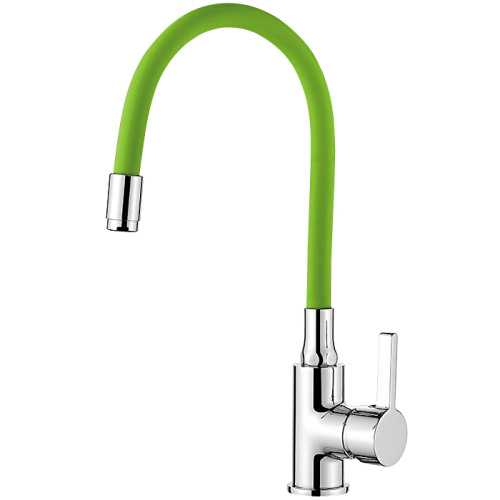 Смеситель для кухни с гибким изливом Ledeme Rainbow L4898-5 фото в интернет-магазине САНТЕХСИТИ