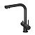 Смеситель для кухни с подключением фильтра и выдвижной лейкой Timo Saona 2356/03FL черный фото в интернет-магазине САНТЕХСИТИ