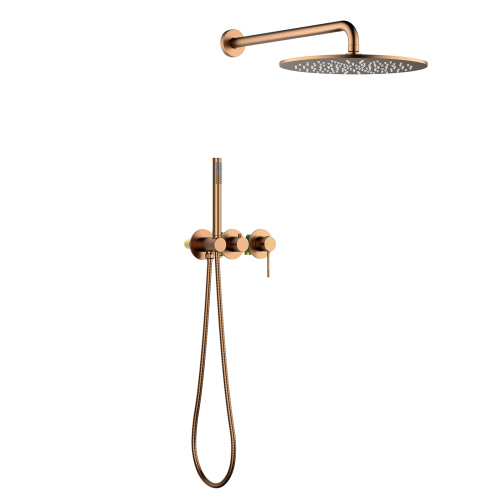 Душевая система встроенная Timo Saona SX-2349/19SM розовое золото фото в интернет-магазине САНТЕХСИТИ