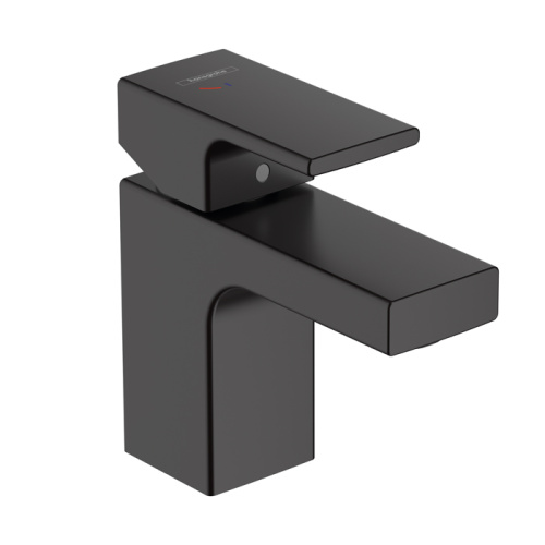 Hansgrohe Vernis Blend Смеситель для раковины, излив 70 мм, цвет: матовый черный фото в интернет-магазине САНТЕХСИТИ