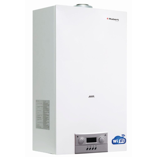 Котел газовый настенный HUBERT Smart AGB 30DX Wi-Fi, 2-ух контур, 30 кВт фото в интернет-магазине САНТЕХСИТИ