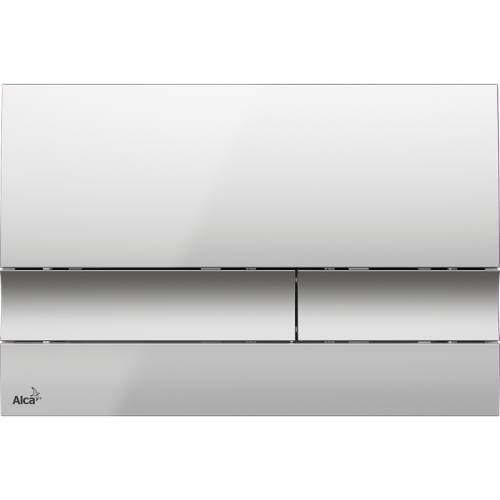 AlcaPlast кнопка управления (хром-матов) M1722 фото в интернет-магазине САНТЕХСИТИ