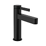 Hansgrohe Finoris Смеситель для раковины на 1 отверстие, однорычажный, с донным клапаном, цвет:черный матовый фото в интернет-магазине САНТЕХСИТИ